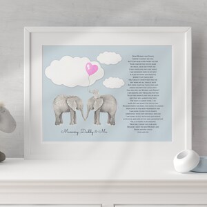 New Parents Gift - Expecting Parents Print - New Mummy and Daddy Print - New Baby Gift (UNFRAMED)