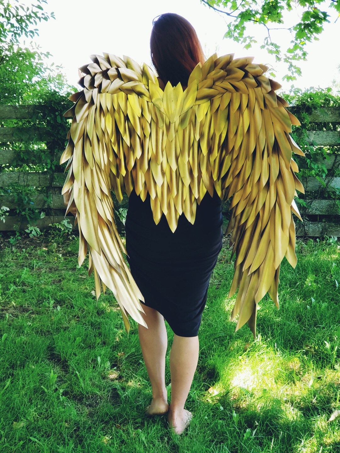 Gold Wings /gold Eagle Wings / Gold Angel /angel Wings /gold Costume
