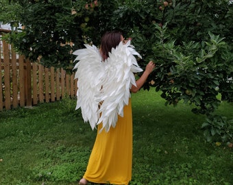 Angel wings/White angel/Angel/White wings/cosplay/anime/wedding dress/Photoshoot/photo/dress