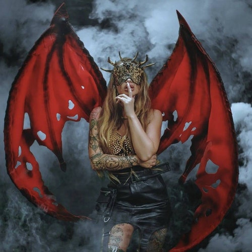 Large Jeepers Creepers Wings for Cosplay Costume Bat Wings Etsy