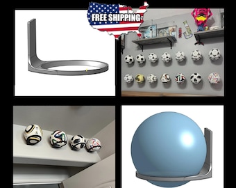 Mini Soccer (Futbol) Ball Wall Holders