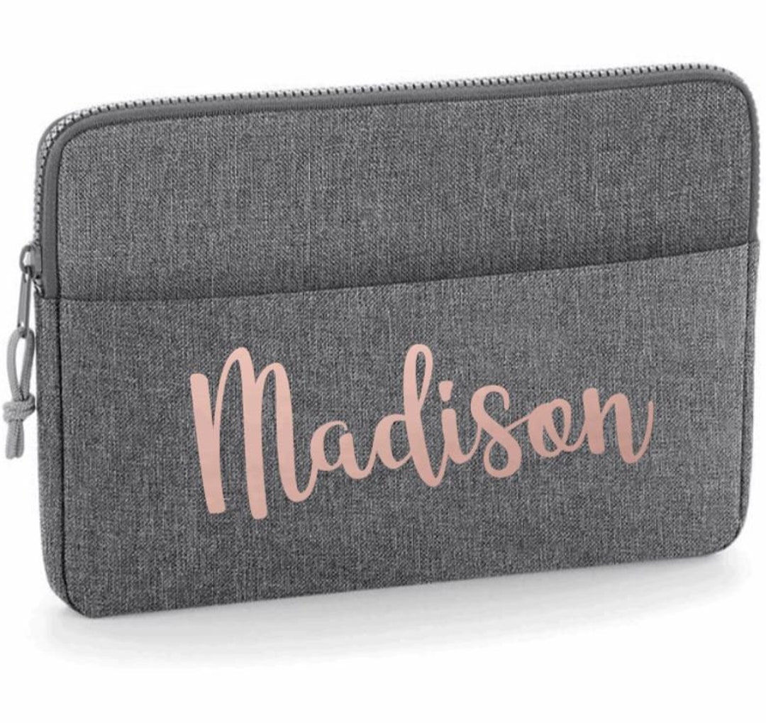 Personalised Laptop Bag 13 and 15 University Gift Laptop Case Tablet