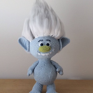 Guy Diamond Trolls Amigurumi Crochet Pattern