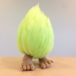 Fuzzy Troll Crochet Pattern