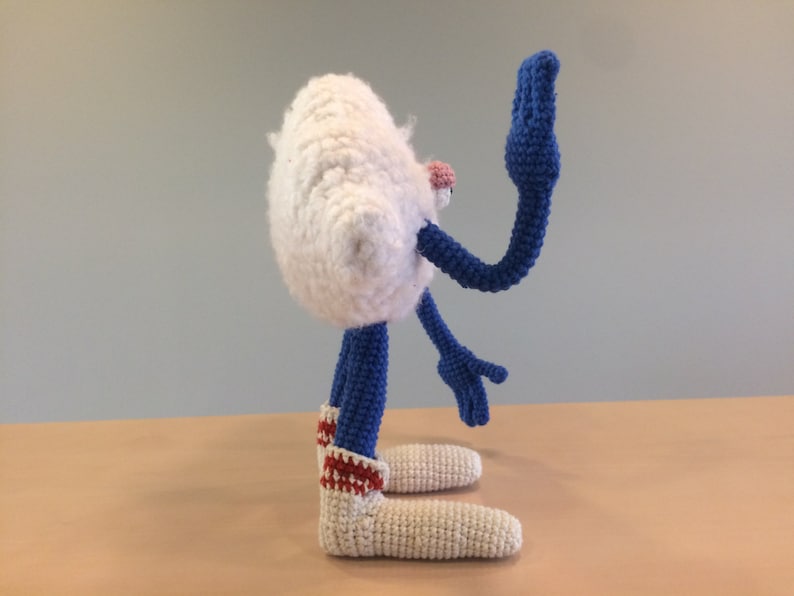 Cloud Guy Trolls Amigurumi Crochet Pattern image 4