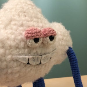Cloud Guy Trolls Amigurumi Crochet Pattern image 2