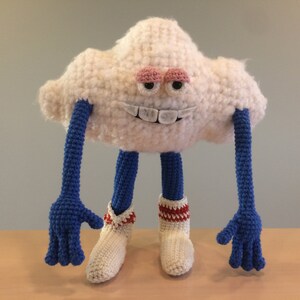 Cloud Guy Trolls Amigurumi Crochet Pattern image 3