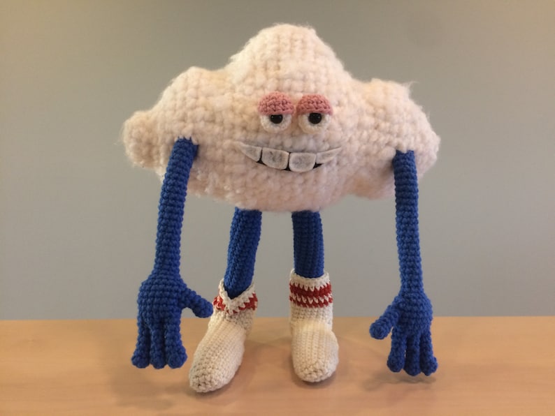 Cloud Guy Trolls Amigurumi Crochet Pattern image 3