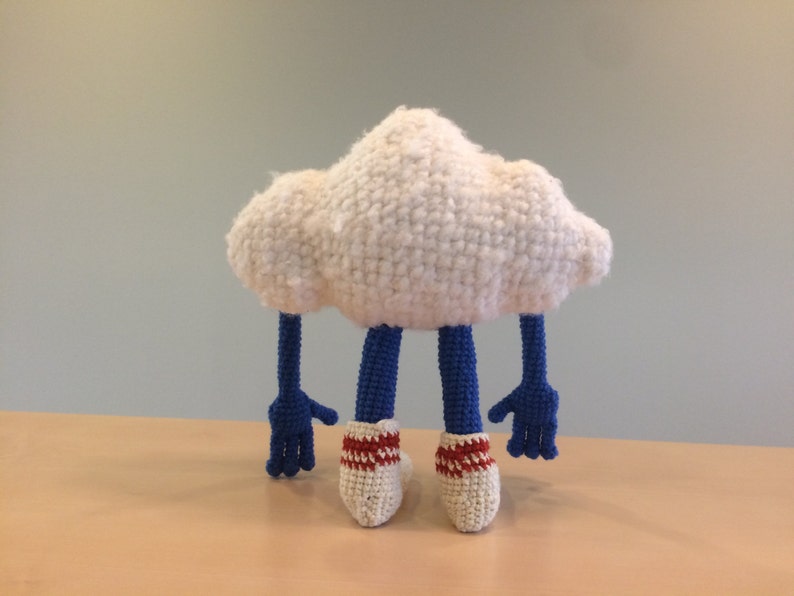 Cloud Guy Trolls Amigurumi Crochet Pattern image 5