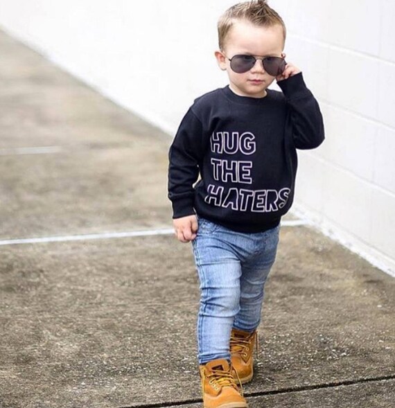 Hug Die Haters Hipster Kinder Lustig Mode Freundlichkeit Etsy