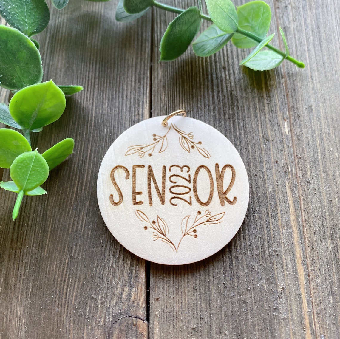 SENIOR 2023 Keychain Wristlet Design SVG Wood Pendant Digital - Etsy