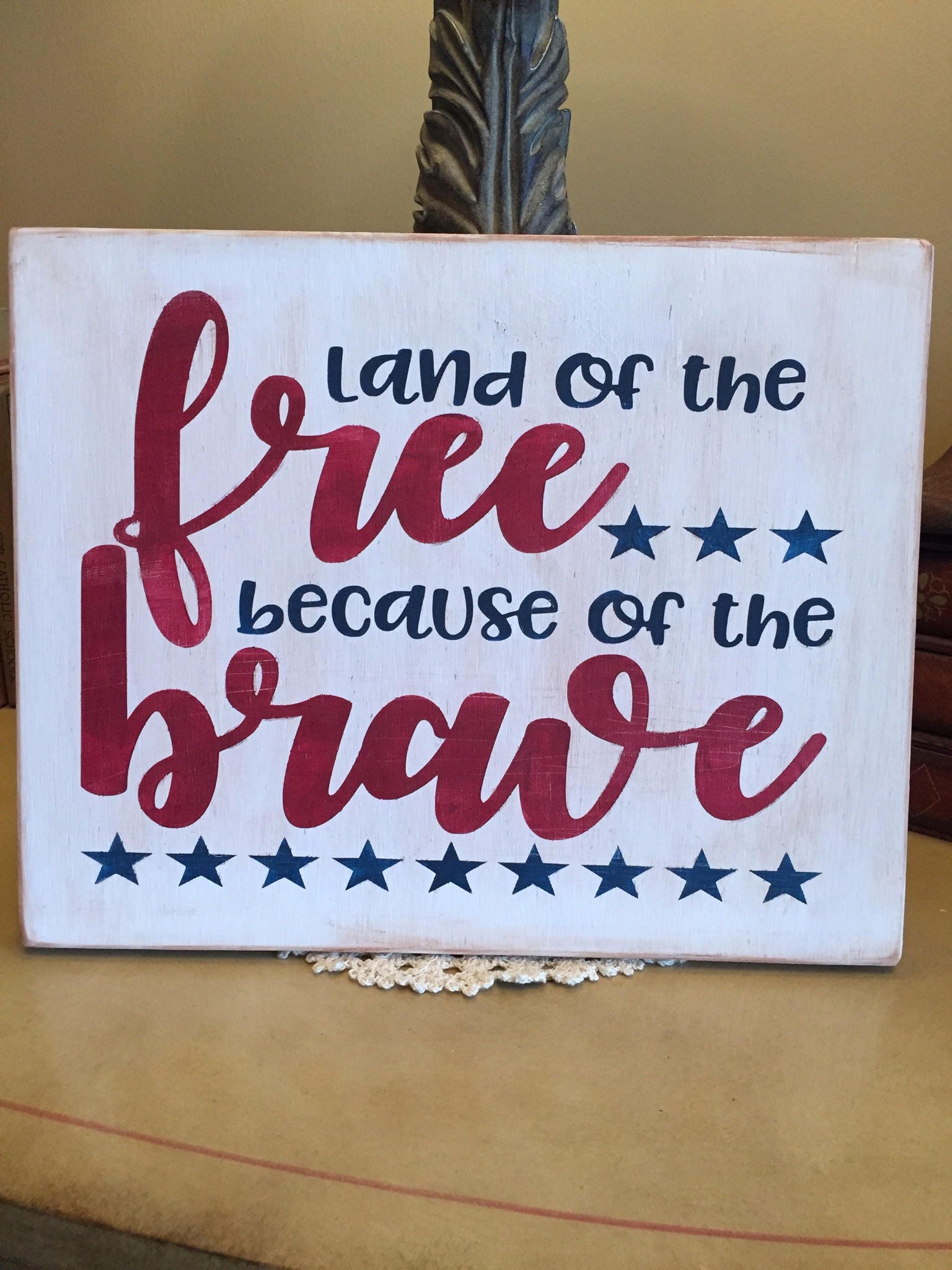 american land of the free and home of the brave