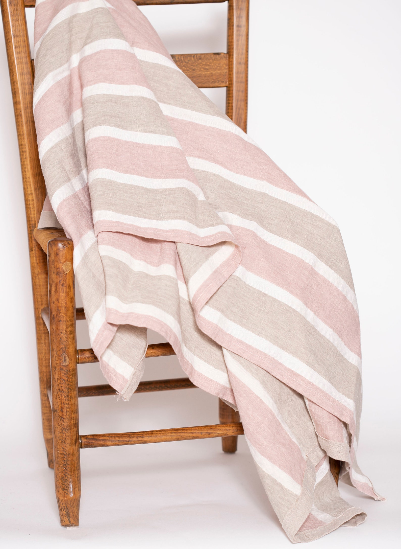 Lightweight Linen Throw/lap Blanket 52 X 56 Etsy