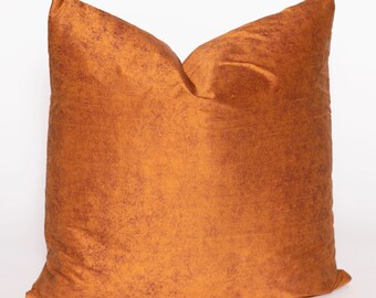 Imported Silk Pillow  -- 18" square -- includes down/feather insert