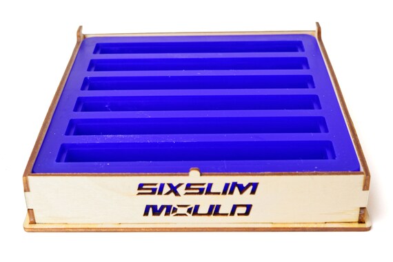 6 slimline pen blank mould silicone pen blank mould for etsy