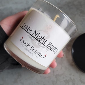 Date night booty, Valentines Day candle, Valentines Day Gift for her, funny valentine, gross valentine, sexy valentine, soy wax candle
