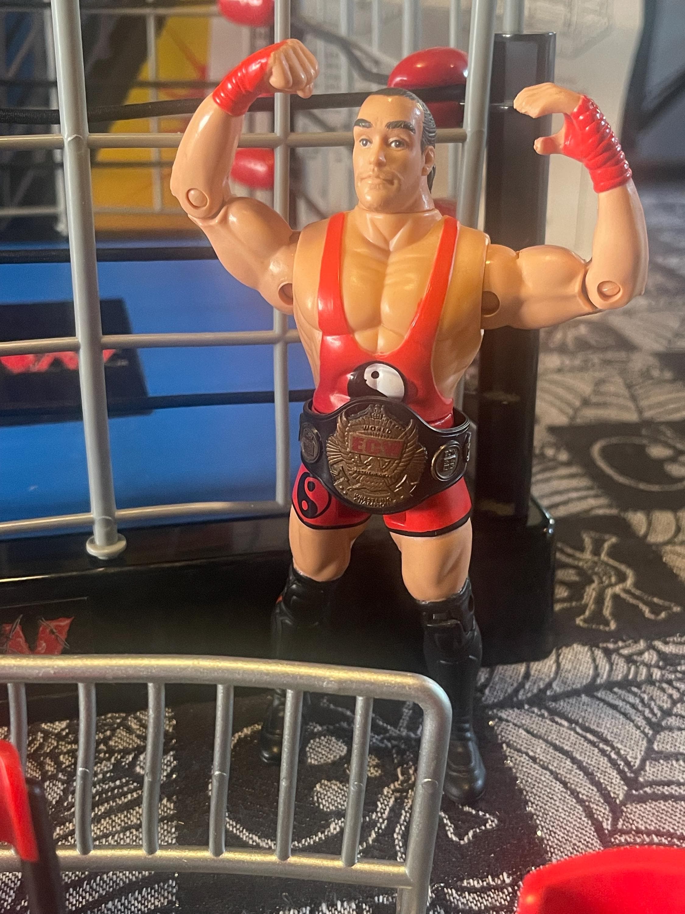 ECW Wrestling Ring Gift Set – Complete W/figures, Original Box