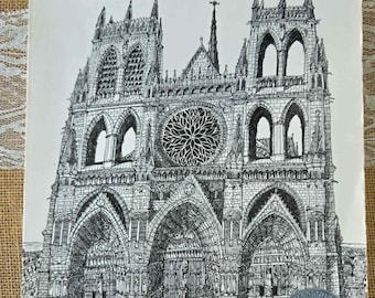 Cathedral, The Story of Its Construction: by David Macaulay, 1973, Chutreaux