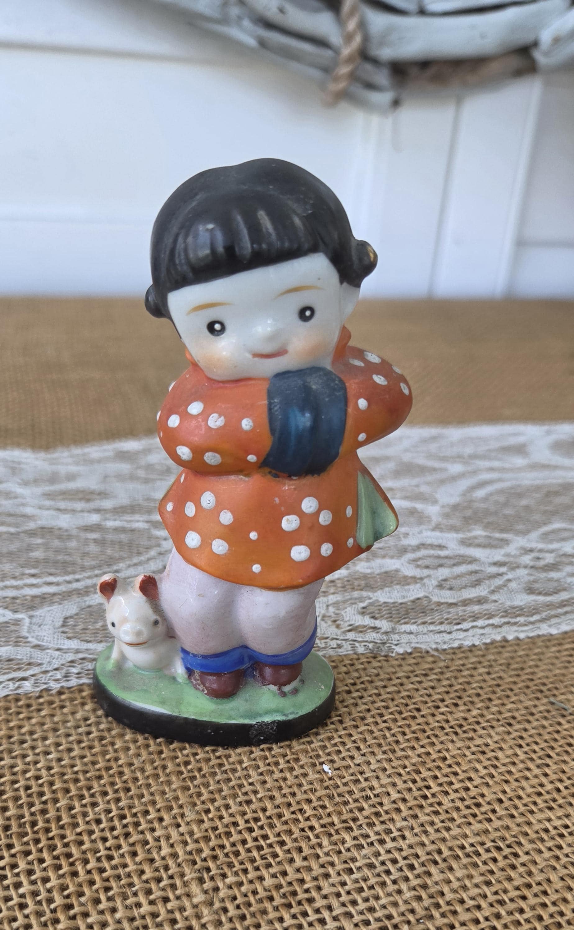 Girl Occupied Japan Figurines - Etsy