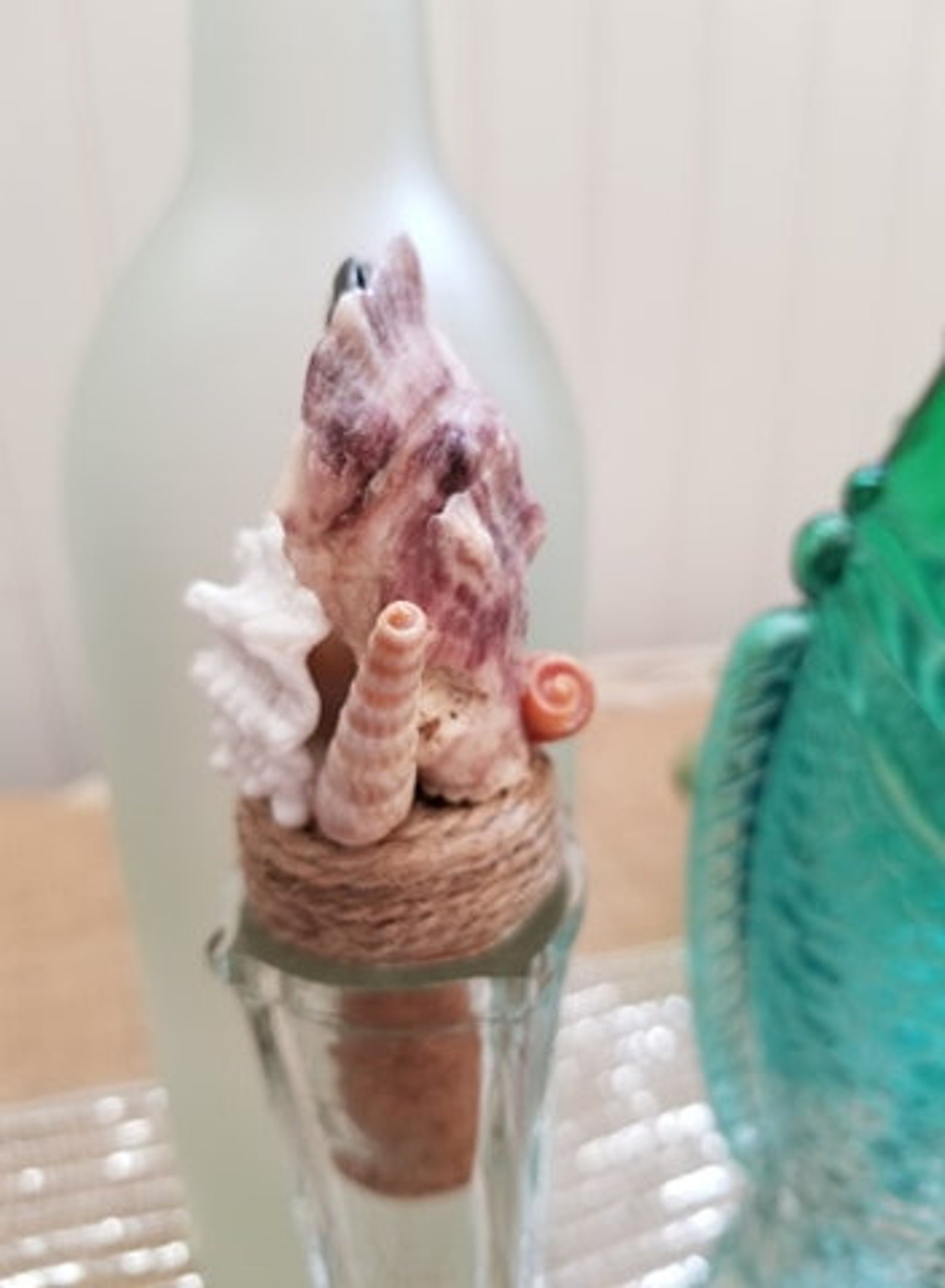 Bottle Stopper Octopus Wine Cork Coastal Wine Cork Beach Etsy