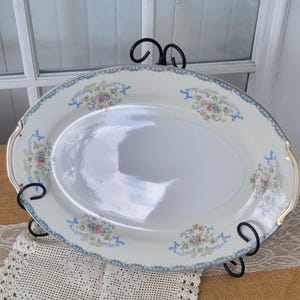 Vintage 1960&#39;s Empress Bone China Platter, Empress China Platter Made in Japan, Discontinued EMP47 China Collection Replacement Platter