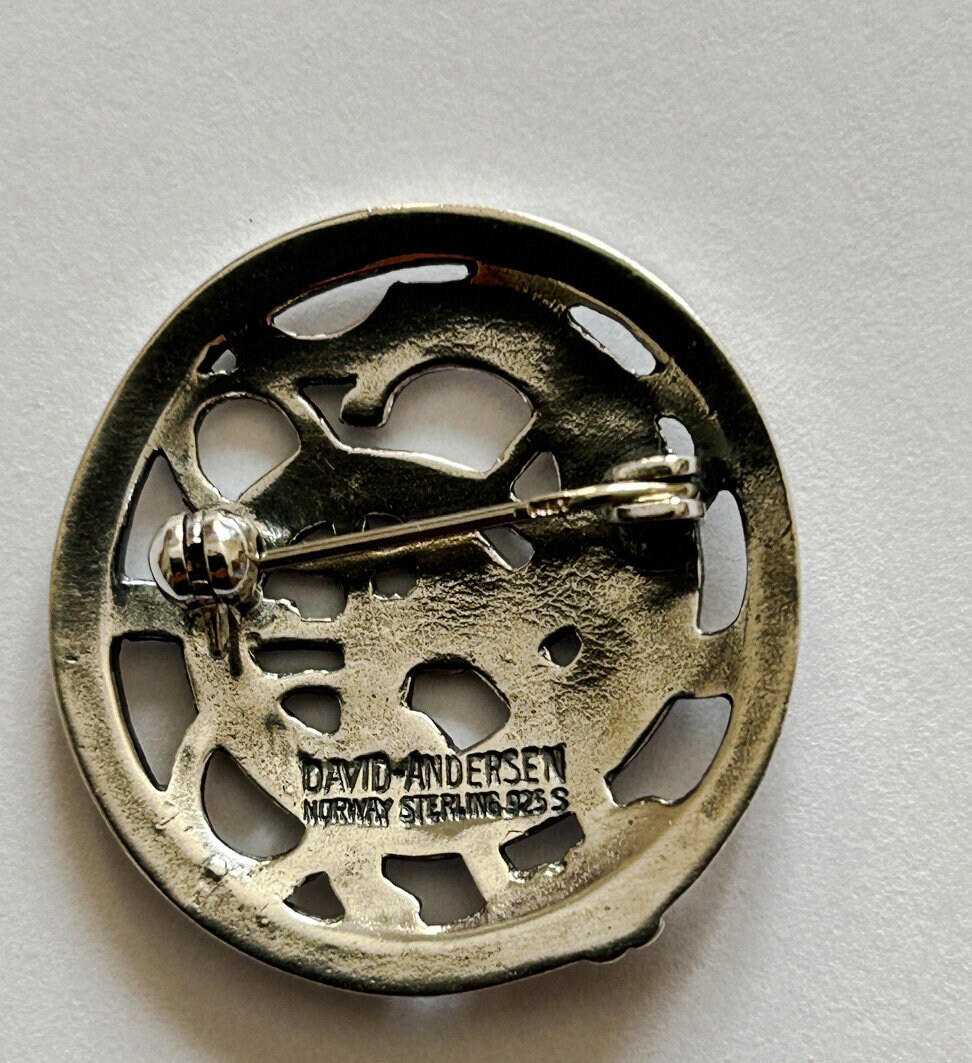 David-andersen, Iconische Vintage Drakenbroche Uit De '60's