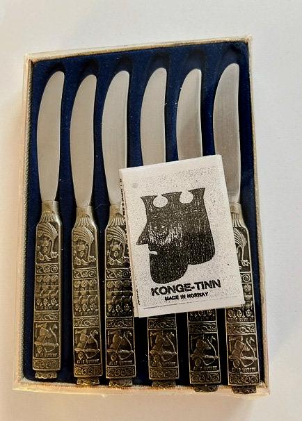 Konge Tinn Set - Etsy