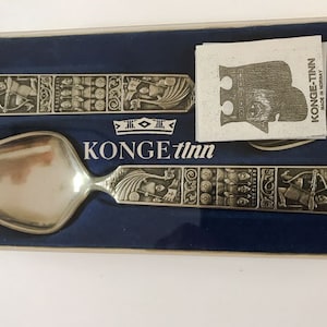 Konge Tinn Norwegian Pewter Flatware - Etsy Canada