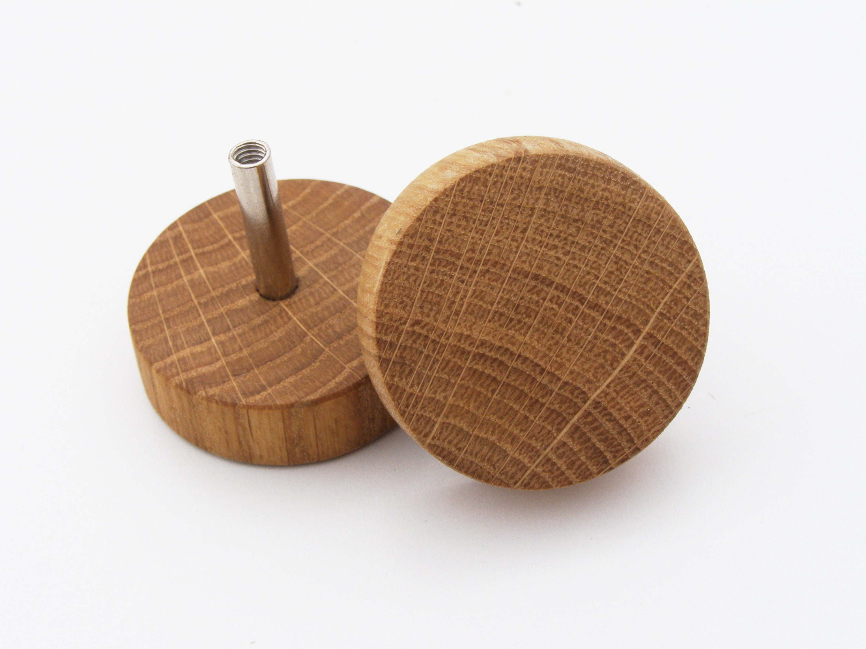 Wooden handles oak drawer handles rustic drawer Etsy