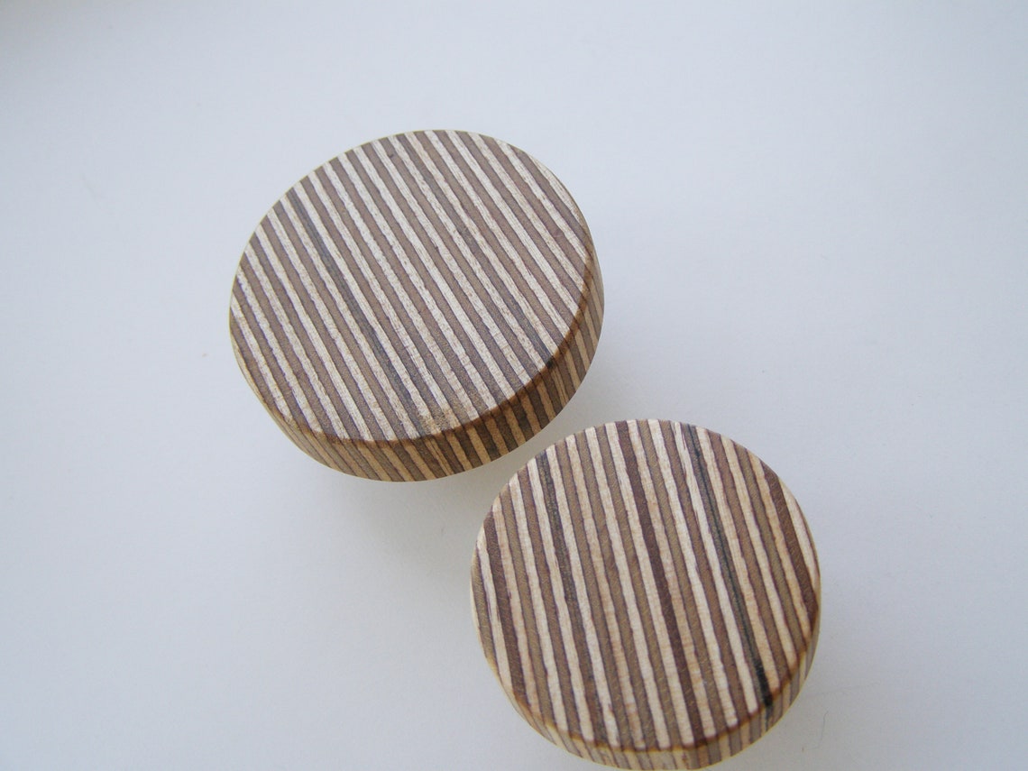 Round wooden handles round handles modern handles wooden Etsy