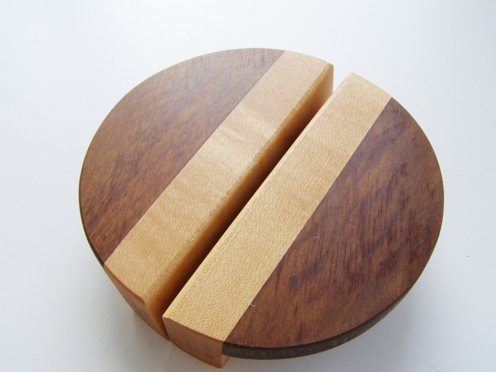 2 cabinet handles in maple and mahogany set of 2 wooden | Etsy