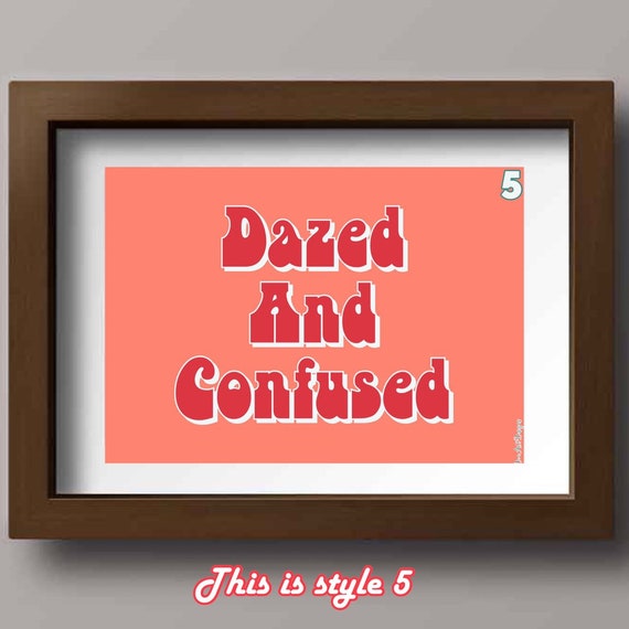 Led Zeppelin Inspired Dazed And Confused Music Lyrics Etsy