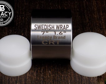 Swedish Wrap Die  (1.6" inch die, 2 double sided push rods)