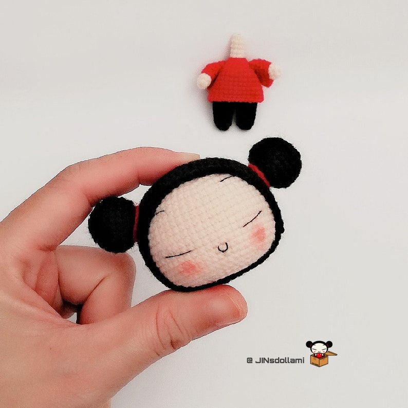 Chinese Doll Pucca x Garu Crochet Doll Pattern Amigurumi Doll Pattern PDF Crochet Doll Pattern Instant Download