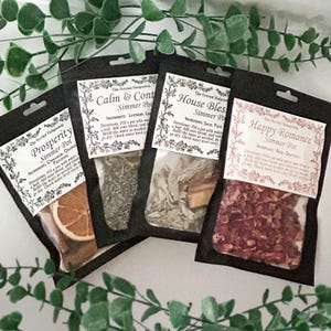 Non-Toxic Herbal Intention Simmer Pots for Natural Aromatherapy, Stovetop Potpourri