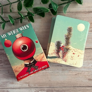 My Weird When Time Oracle Deck, Surreal Whimsical Tarot Deck, Oracle Cards