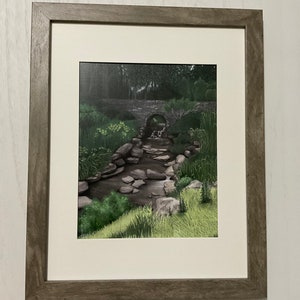 Hidden Treasures of Downtown Greenville Framed Art Print