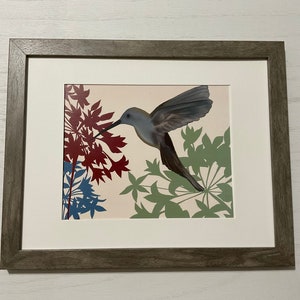 Hummingbird Framed Art