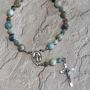 Rosary, Religious Gift, Auto Rosary, Decade Rosary, Car Rosary, Catholic Gift, Rear View Mirror Rosary, Gift For Confirmation