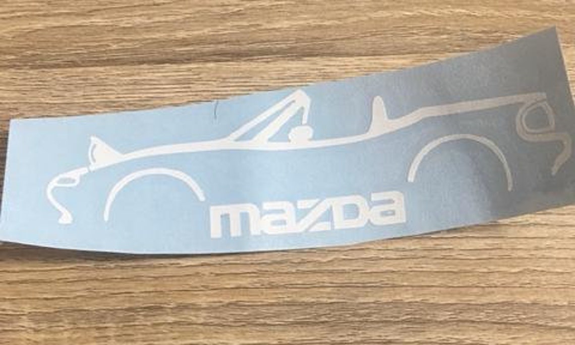 MAZDA Miata Car Vinyl Decal Sticker for Car Truck Window Etsy France