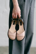 Women’s Barefoot Sandals, Genuine Leather Flat Shoes, Leather and Patent Flats, Mary Jane Shoes, Barefoot Flat Sandals, Summer Shoes product logo
