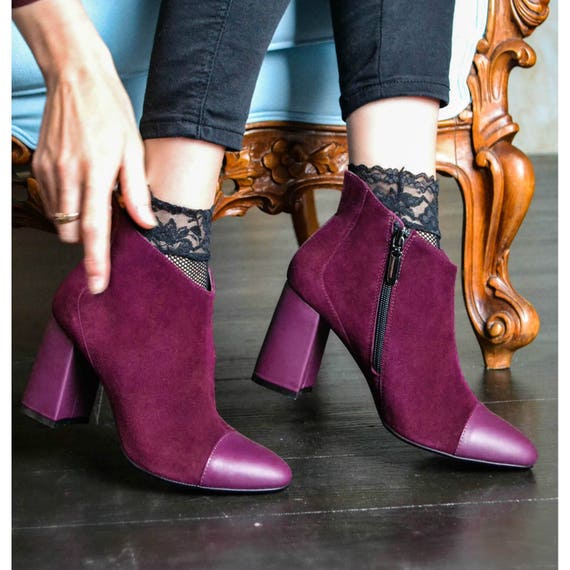 women’s dress boots high heel