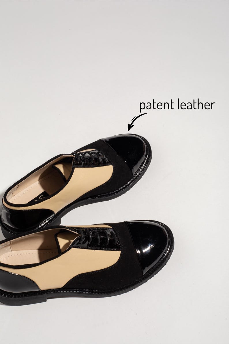 Women’s Genuine Leather Oxford Shoes, Suede Shoes, Patent Leather Shoes, Black Dress Shoes, Tie Shoes, Casual Shoes, Office Footwear