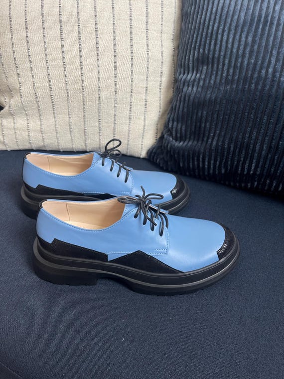 Womens Oxford Shoes, Classic Brogue Shoes, Blue Leather Tie Shoes Women,  Classic Dress Shoes, Super Light Shoes, Black Office Dress Shoes - Etsy  Ireland