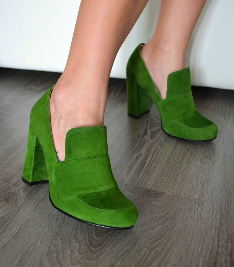 backless platform shoes