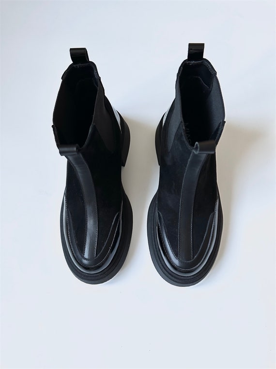 Botas Negras Mujer Zapatos – FRANKIE