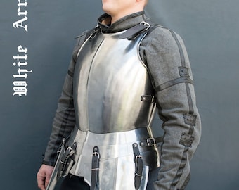 スチールキュイラス SCA LARP 中世の鎧 ボディアーマー 中世のキュイラス ファンタジーキュイラス LARP 鎧 sca 鎧 戦士の衣装