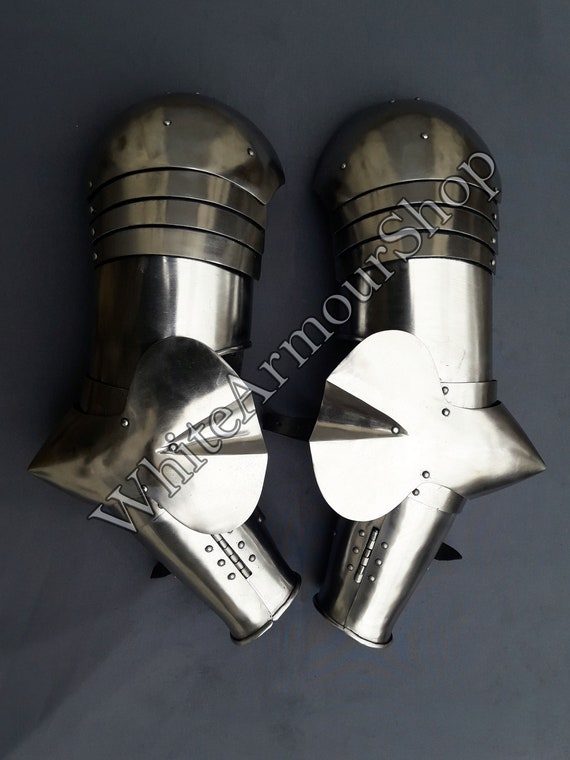 Plate Arms agincourt SCA LARP Buhurt Medieval | Etsy