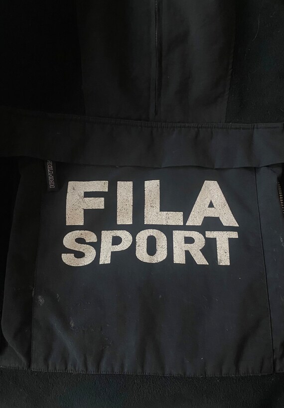 90’s Fila Sport Fleece Anorak Vintage 1990’s - image 6