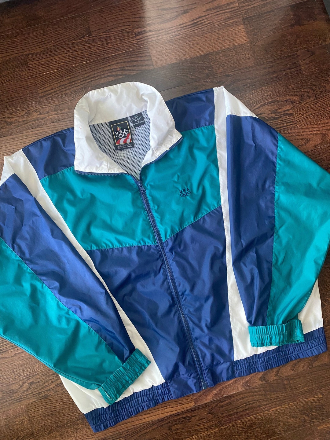90s Team USA Windbreaker Vintage 1990s Etsy 90s-team-usa-windbreaker-vintage-1990s-etsy